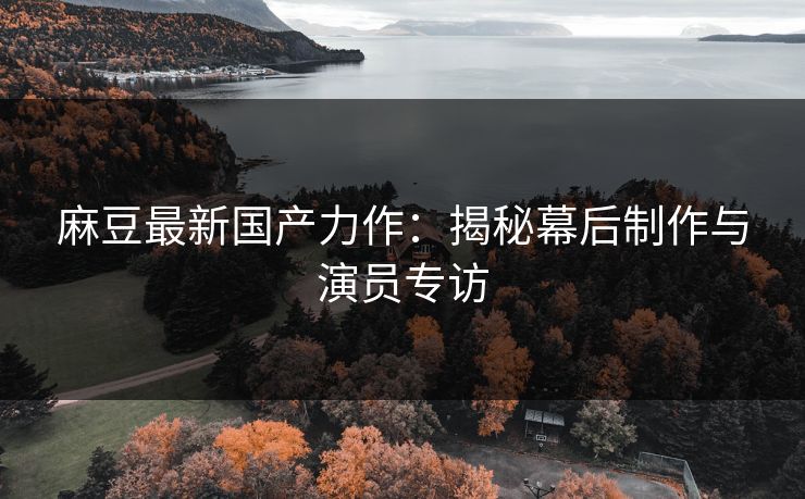 麻豆最新国产力作：揭秘幕后制作与演员专访